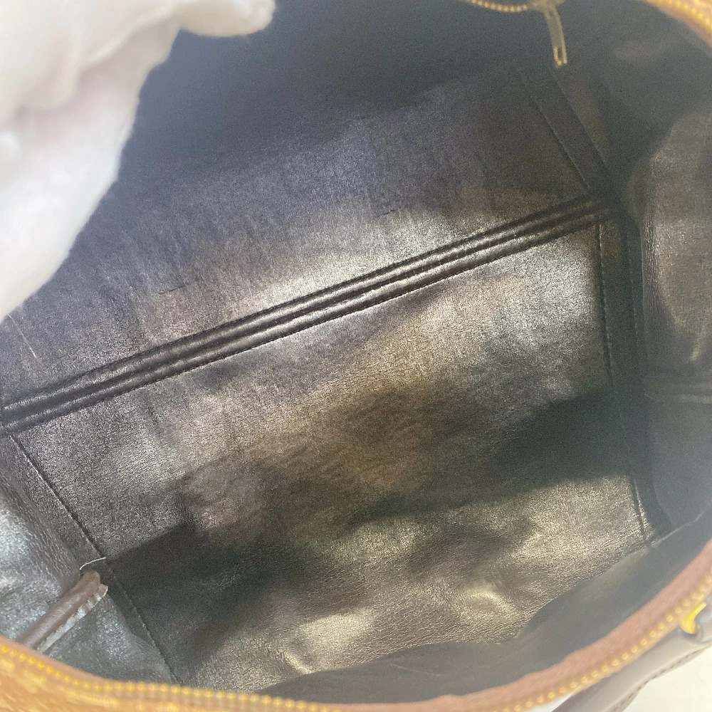 Dior Handbag All over Trotter Boston Bag Brown suitcase - Picture 8 of 10